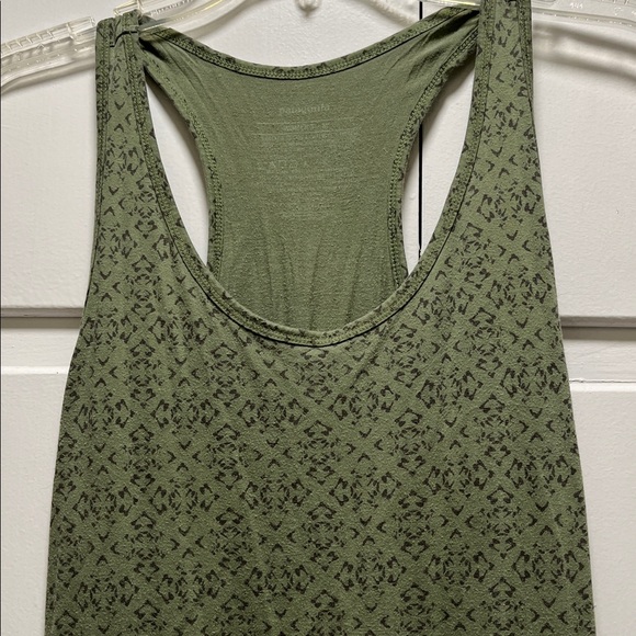 Patagonia Patterned Green Women's Dress - Picture 2 of 3